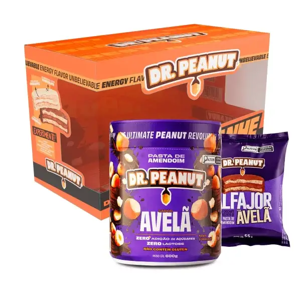 PROMOPACK PASTA DE AM. AVELA 600G + ALFAJOR